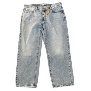 LEVI'S Women's 94 Baggy Bootcut Jeans Size 16W In Medium Wash